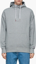 Champion - Half Zip Hooded Sweatshirt - Grå - S