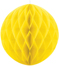Honeycomb Boll Gul - 30 cm