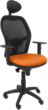 Kontorsstol med nackstöd Jorquera P&C ALI308C Orange