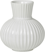 Lyngby Porcelain - Tura vase 14,5 cm porselen hvit