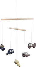 Hanging Mobile, Engine, Multi Baby & Maternity Baby Sleep Mobile Clouds Multi/patterned Smallstuff