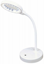 Kleiber LED Bordlampa med Frstoringsglas Vit 28,5cm