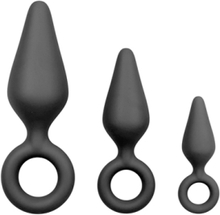 Easytoys Buttplug Set With Pull Ring Anaplugger pakke