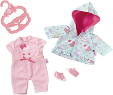 Baby Annabell kledingset voor pop tot 36 cm roze/blauw 3-delig
