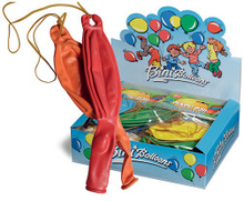 Bini Balloons Ballonger Punch Ball Ass. frger 45cm - 2 st