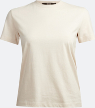 Base C t-shirt i ekologisk bomull - Ljusbrun