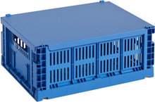 HAY Colour Crate lokk medium, blå