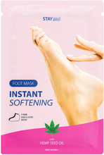 Stay Well Instant Softening Foot Mask Hemp Seed 1pcs