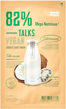 MISSHA Talks Vegan Squeeze Sheet Mask [Mega Nutritious] 27 g