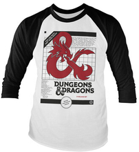 Dungeons & Dragons - 3 Volume Set Baseball Long Sleeve Tee, Long Sleeve T-Shirt