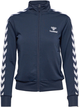 Hmlnelly 2.0 Zip Jacket Sweat-shirt Genser Marineblå Hummel*Betinget Tilbud