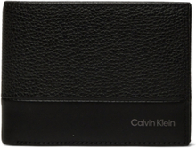 Subtle Mix Bifold 5Cc W/Coin L Accessories Wallets Classic Wallets Black Calvin Klein