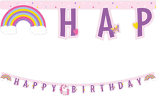Unicorn Rainbow Happy Birthday Girlang