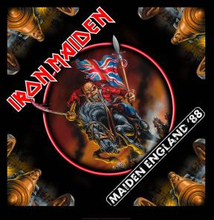 Iron Maiden: Unisex Bandana/Maiden England