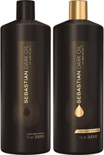 Sebastian Professional Dark Oil Duo Shampoo 1000 ml & Conditioner 1000 ml