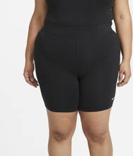 Nike Plus Size - Sportswear Essential Women's Mid-Rise Bike Shorts - Black