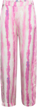 Pants Printed Sateen Culotte Trousers Culottes Rosa Tom Tailor*Betinget Tilbud