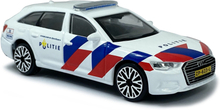 Speelgoedauto politie Nederland Audi A6 schaalmodel 1:43/11 x 4 x 3 cm