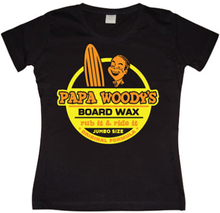 Papa Woodys Board Wax Girly T-shirt, T-Shirt