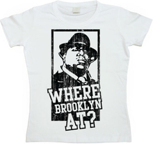 Where Brooklyn At Girly T-shirt, T-Shirt