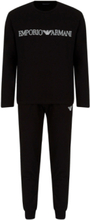 Armani Pyjamas Set Emporio Logo Black