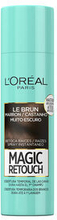 Cover Up Spray til gråt hår LOreal Make Up Magic Retouch Mørk Kastanje (150 ml)