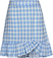 Skirt Lily Dresses & Skirts Skirts Short Skirts Blå Lindex*Betinget Tilbud