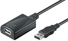 Luxorparts Aktiv USB-forlengelseskabel, 5 m