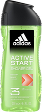 Adidas Active Start Hair & Body Shower Gel for Him 250 ml