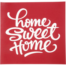 Screen stencil, home sweet home, 20x22 cm, 1 ark