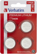 Verbatim - Batteri 4 x CR2430 - Li