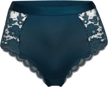 Brief Brazilian High Iris Lingerie Panties Brazilian Panties Blå Lindex*Betinget Tilbud