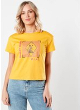 Suicide Squad Harley Quinn Women's Cropped T-Shirt - Mustard - M - Mustard
