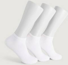 Björn Borg 3-Pk Sock Step Solid Essential Hvit