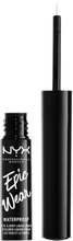 Epic Wear Metallic Liquid Liner Eyeliner Sminke Sølv NYX Professional Makeup*Betinget Tilbud