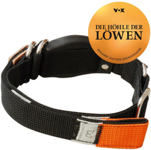 WowWow Hundehalsband Professional, schwarz - Grösse L: 46 - 66 cm Halsumfang, B 35 mm