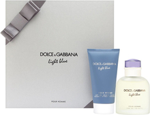 Dolce & Gabbana - Light Blue Pour Homme EDT 75 ml + Aftershave Balm 75 ml - Giftset
