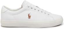 Ralph Lauren Longwood Leather Sneaker White