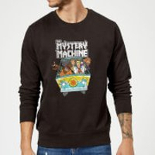 Scooby Doo Mystery Machine Heavy Metal Sweatshirt - Black - S