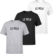 Le Velo Men's T-Shirt - M - Grey