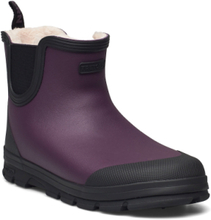 Aktiv Chelsea Winter Sport Winter Boots Winterboots Pull On Purple Tretorn