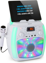 StarMaker Plus Karaokeanläggning karaokemaskin bluetooth CD LED-show RCA