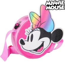 Skuldertaske 3D Minnie Mouse 72883 Pink