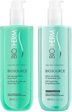 Kosmetik sæt til kvinder Biosource Duo Biotherm (2 pcs) Normal hud