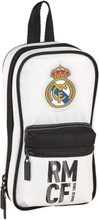Pencil Case Backpack Real Madrid C.F. Hvid Sort (33 Dele)