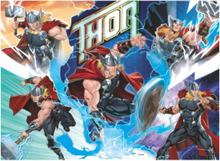 Marvel Hero Thor 100P Toys Puzzles And Games Puzzles Classic Puzzles Multi/mønstret Ravensburger*Betinget Tilbud