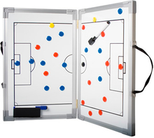 Whiteboard Fodbold Taktiktavle - Model B+D - Str. 45x60 - Kuffertmodel
