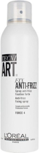 Hårspray Tecni Art Fix Anti-Frizz L'Oréal Paris Anti-krusende Spray (250 ml)