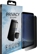 Samsung Galaxy S8 Plus - Privacy 3D Glas - Härtegrad 9H - schwarz