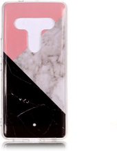 HTC U12 Plus Hülle - TPU - Marble - rosa